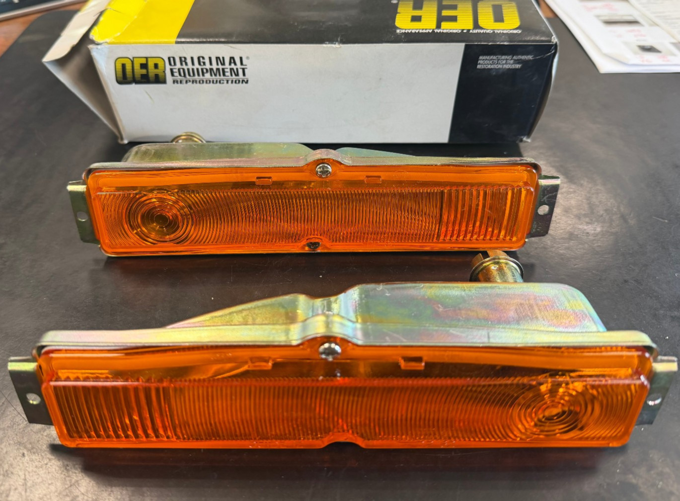 1963-64 Chevrolet Nova Parking lamp assemblies, Pair, NEW 1963-64 Chevrolet Nova Parking lamp assemblies, Pair, NEW