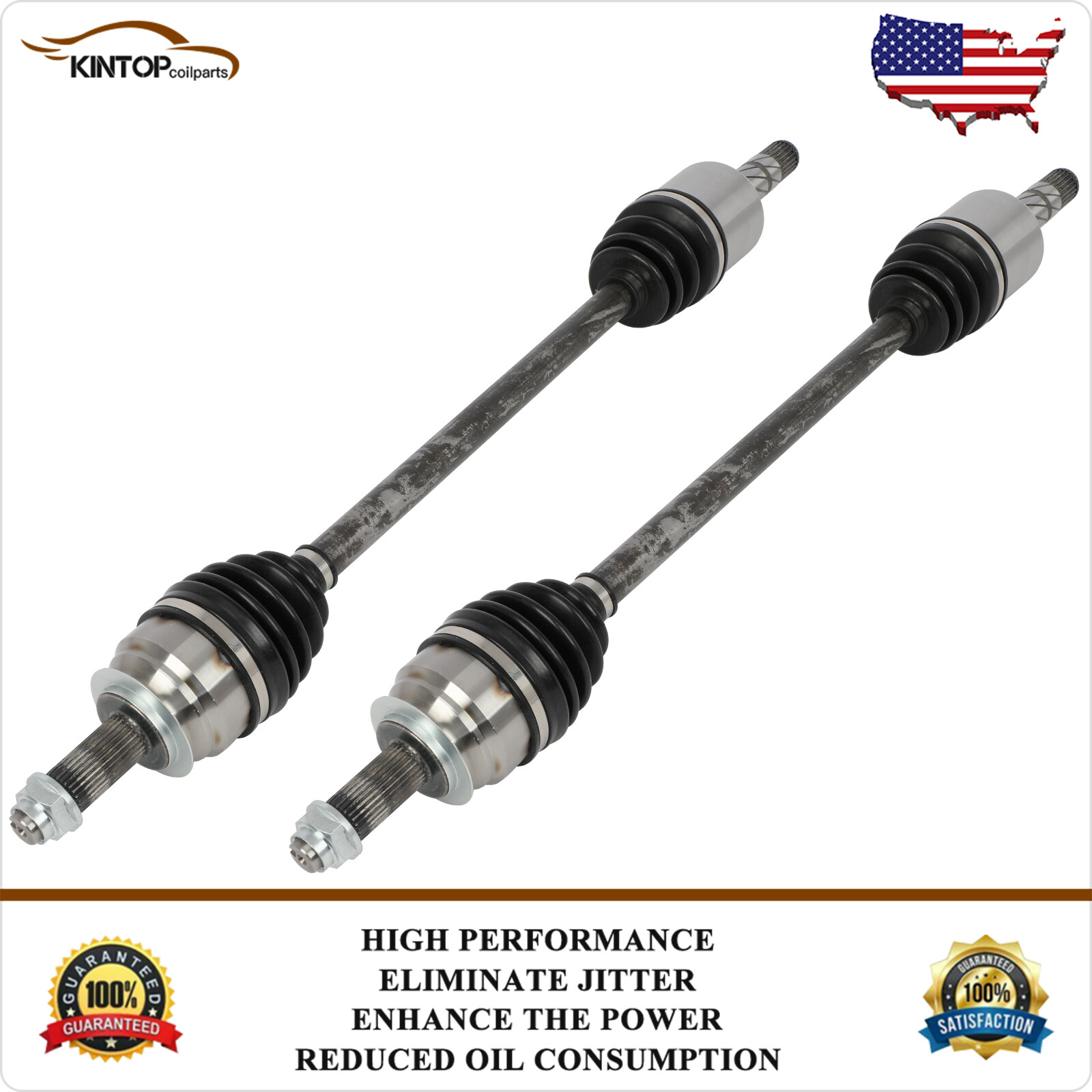 Pair Front Side for Subaru Legacy for Outback 2010-2014 2.5L 3.6L CV Axle Shaft