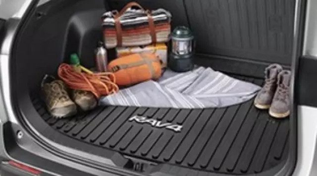 Genuine Toyota RAV4 Rubber All Weather Cargo Liner/Tray PT908-42210-02