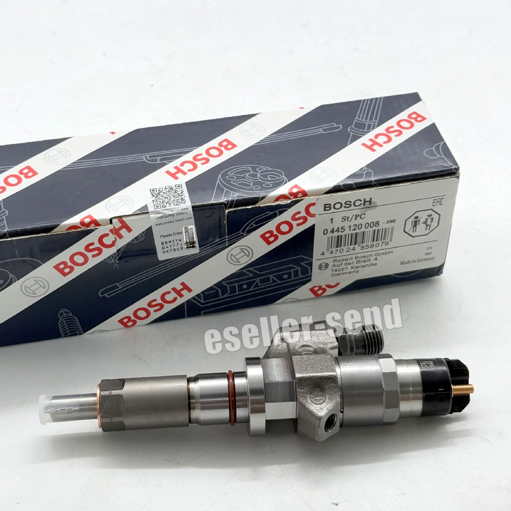 1X 0445120008 Fuel Injectors Fits For Bosch 2001 2002 2003 2004 6.6L Duramax LB7