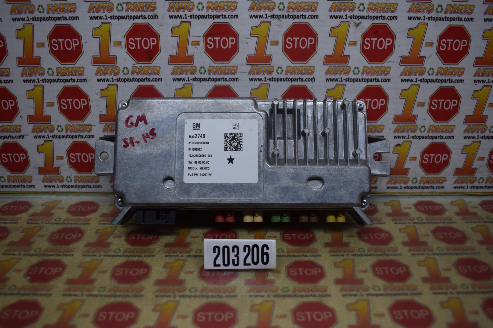 11-16 CHEVROLET SILVERADO VIDEO CAMERA PROCESSING CONTROL MODULE 85102746 OEM
