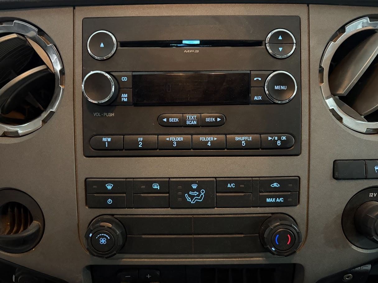 Audio Equipment Radio Receiver Single Disc Fits 11-12 FORD F250SD PICKUP 1176108