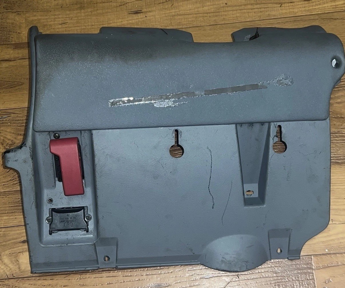 2004-2008 Chrysler Crossfire Driver knee under dash Cover Panel Gray ASSEMBLY