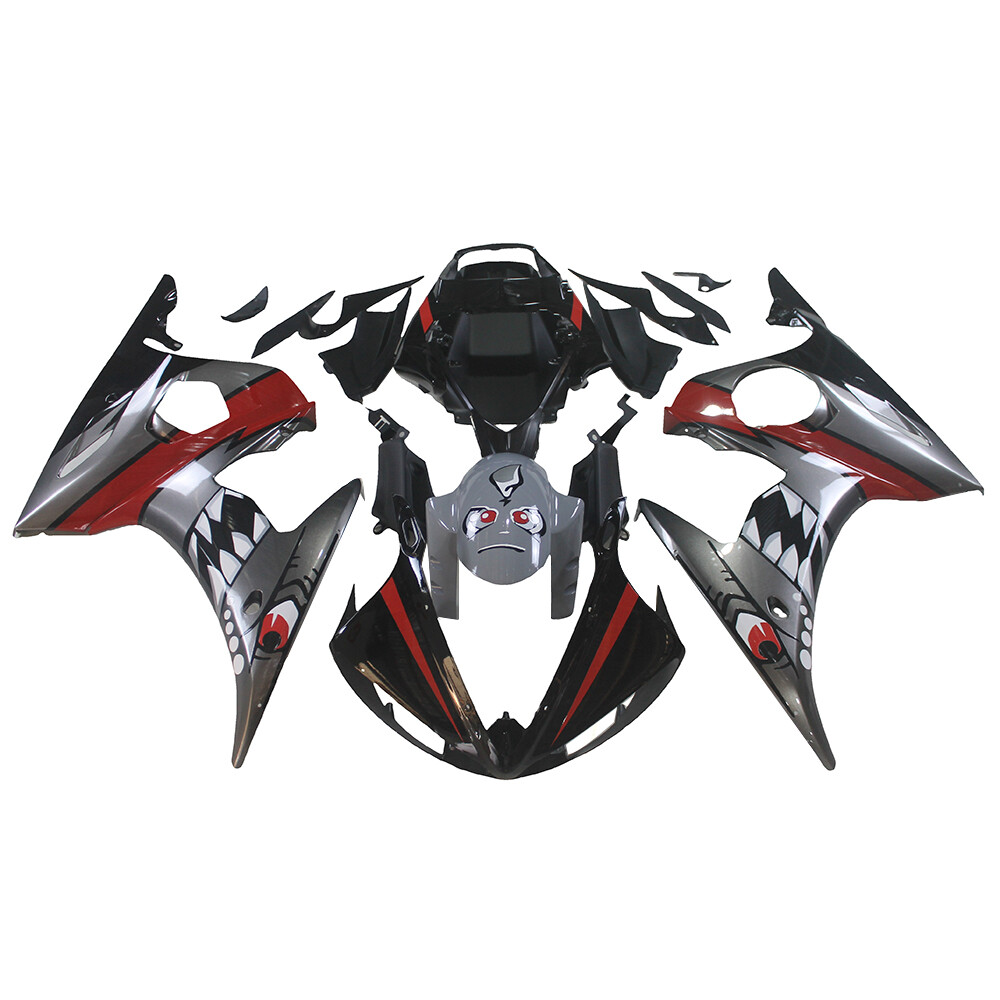 Injection Full Bodywork Fairing Kit For Yamaha YZF R6 2003-2005 R6S 2006 07-2009