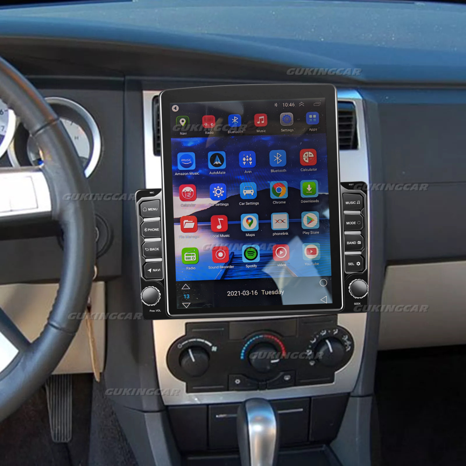 9.7” Car Stereo Radio For 2005-2007 Dodge Charger Magnum Carplay GPS Android 9.7” Car Stereo Radio For 2005-2007 Dodge Charger Magnum Carplay GPS Android