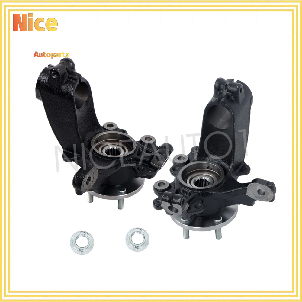 2PCS Front Left Right Wheel Hub Bearing Knuckle Assembly For 2012-18 Ford Focus