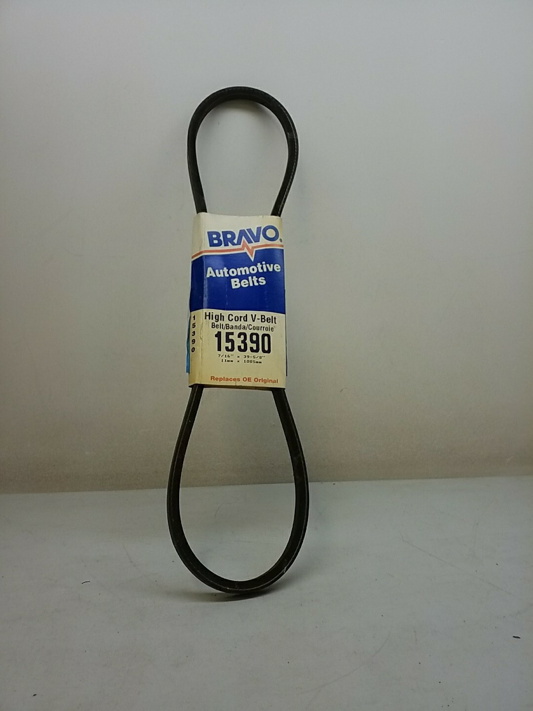 15390 Bravo Automotive High Cord V-belt 15390 Made In The USA