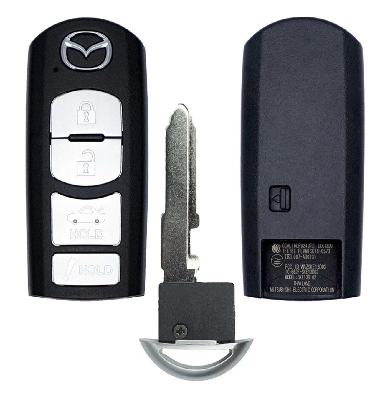 NEW OEM 13-17 MAZDA 6 + 3 SMART KEY PROXIMITY REMOTE FOB W/KEY WAZSKE13D02