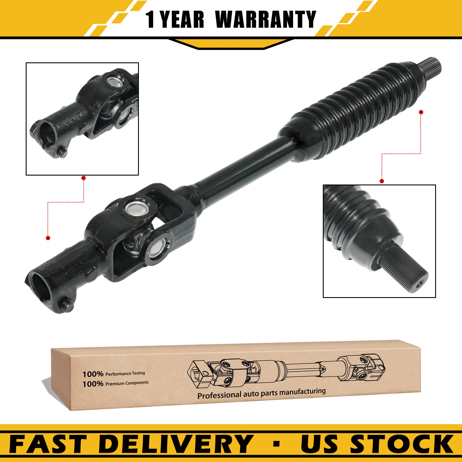 New Lower Steering Column Shaft Fit For Toyota Tacoma 2005-2015 45203-04021