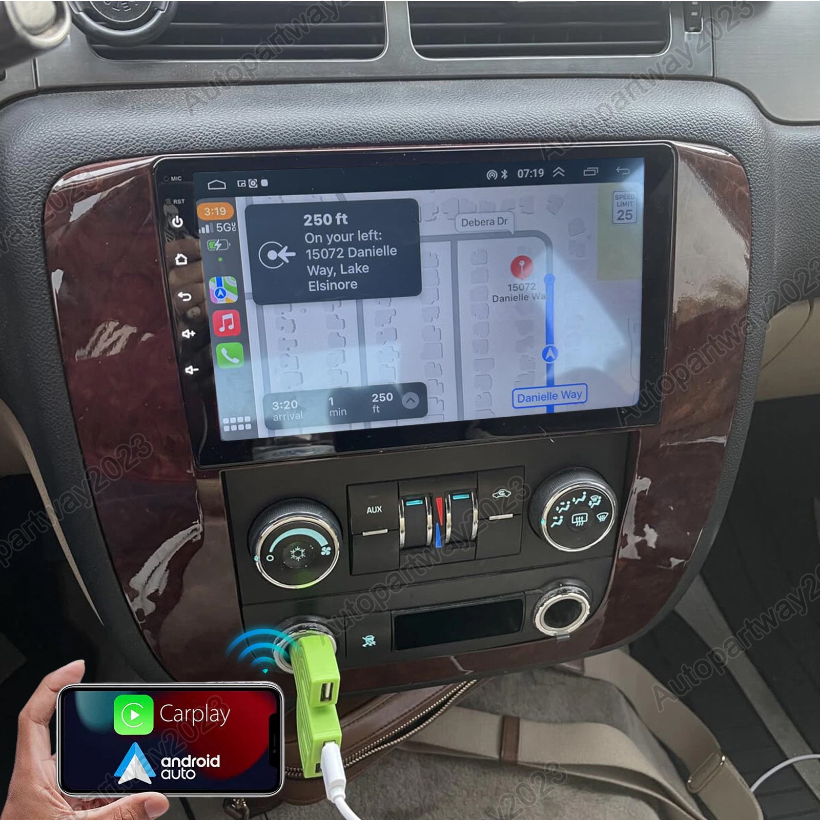 Android 15 Stereo Radio For 2006-2014 Chevy Tahoe Suburban GMC Yukon Navi GPS BT Android 15 Stereo Radio For 2006-2014 Chevy Tahoe Suburban GMC Yukon Navi GPS BT