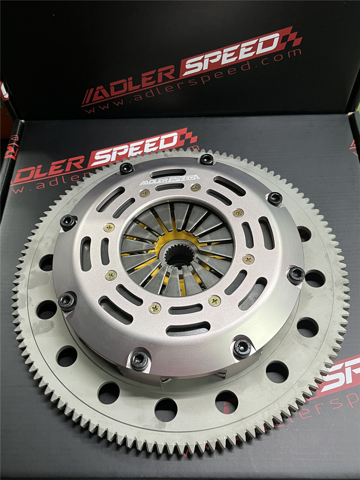 ADLERSPEED Sprung Clutch Twin Disc Kit For HONDA ACCORD PRELUDE H22 H23 F22 F23