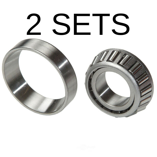 Lot of 2 National Bearing Federal-Mogul A-2 Tapered Roller Bearing Set Lot of 2 National Bearing Federal-Mogul A-2 Tapered Roller Bearing Set