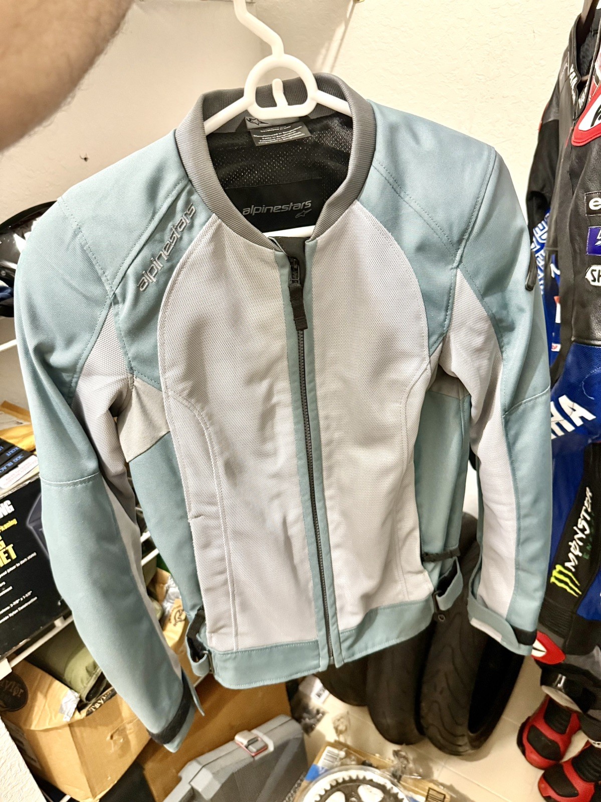 Alpinestars Women's Stella Eloise v2 Air Jacket - Silver/Gray | Small Alpinestars Women's Stella Eloise v2 Air Jacket - Silver/Gray | Small