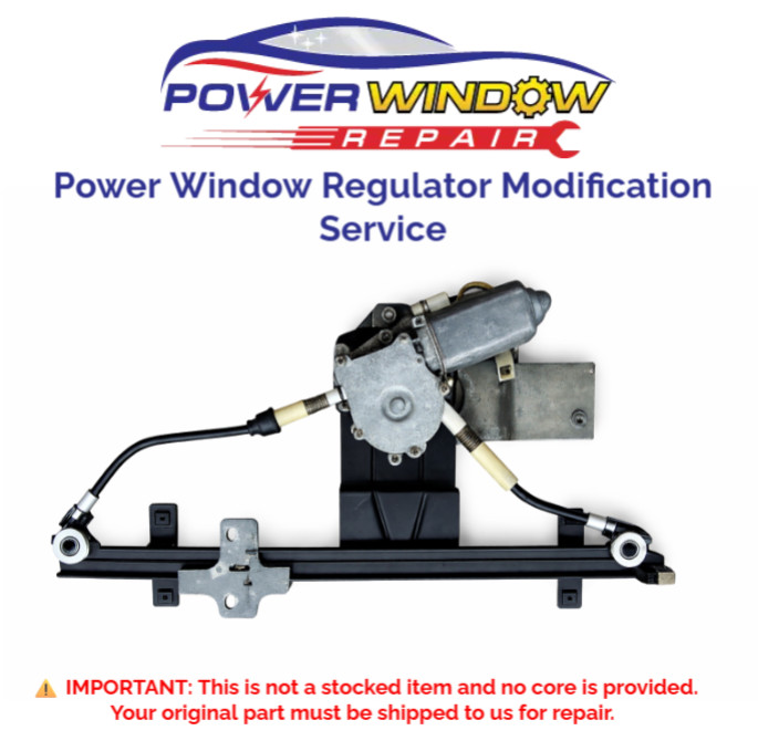 93-98 Bentley Brooklands Window Regulator Modification & Rebuild Service