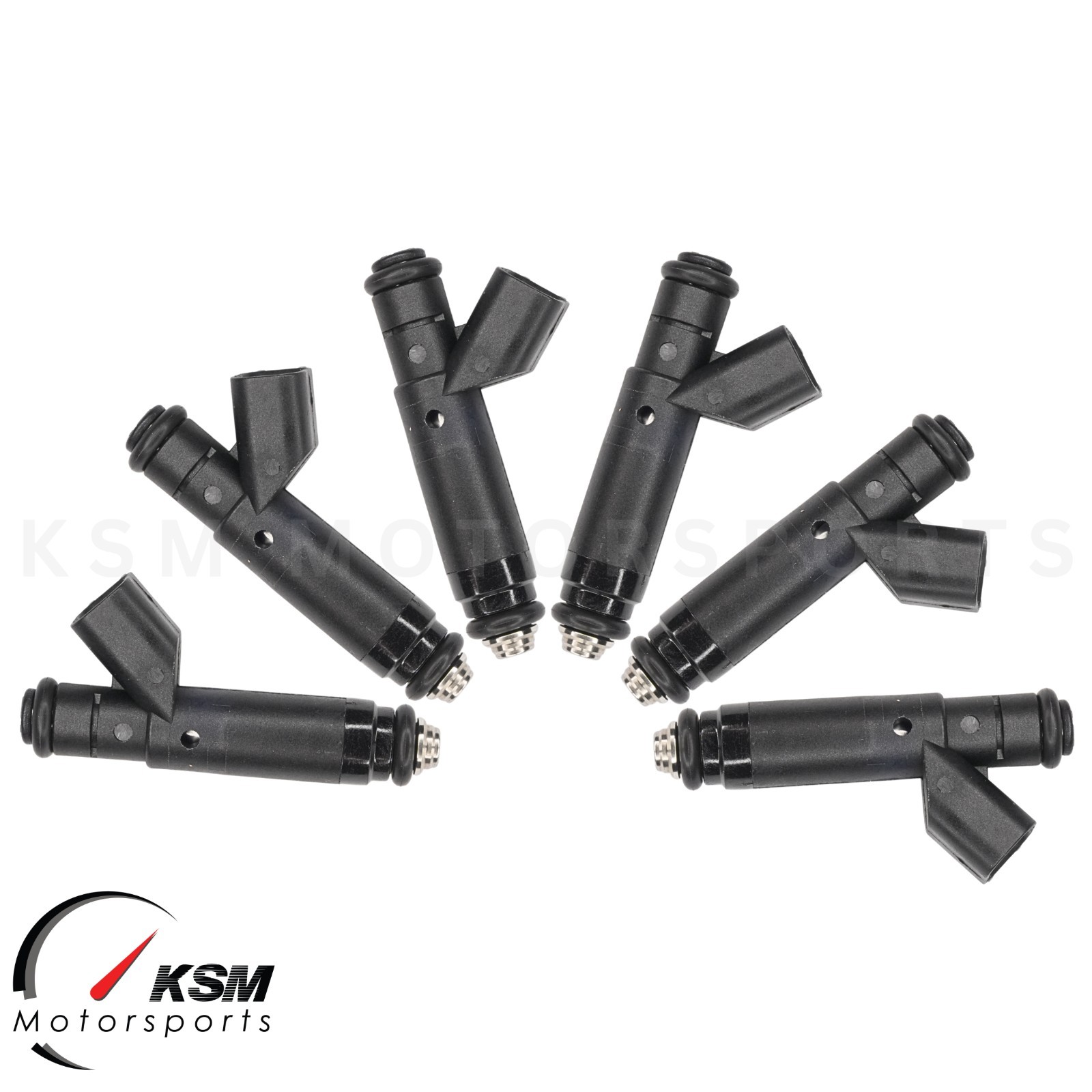 6 x 114lb 1200cc Fuel Injectors (Long Style) FI114191 60mm EV6/USCAR connector