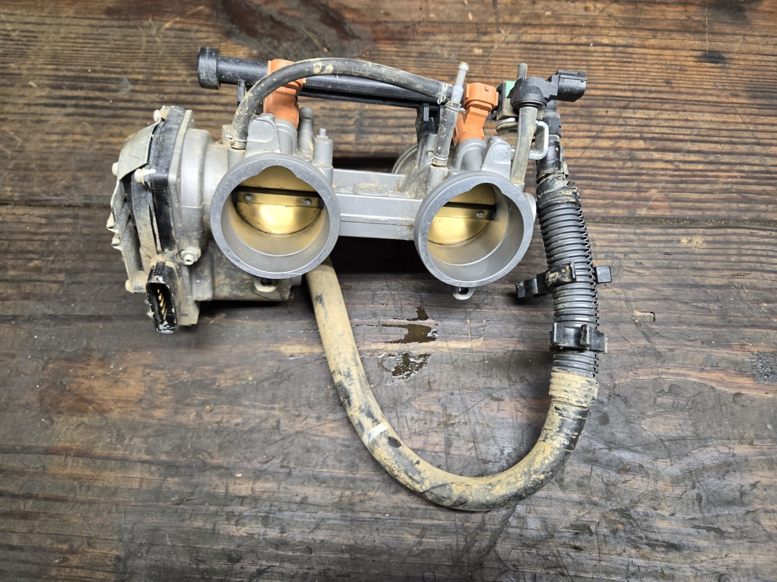   2021 Kawasaki Teryx Krx Krf 1000 Throttle Body Injectors 2057 Miles