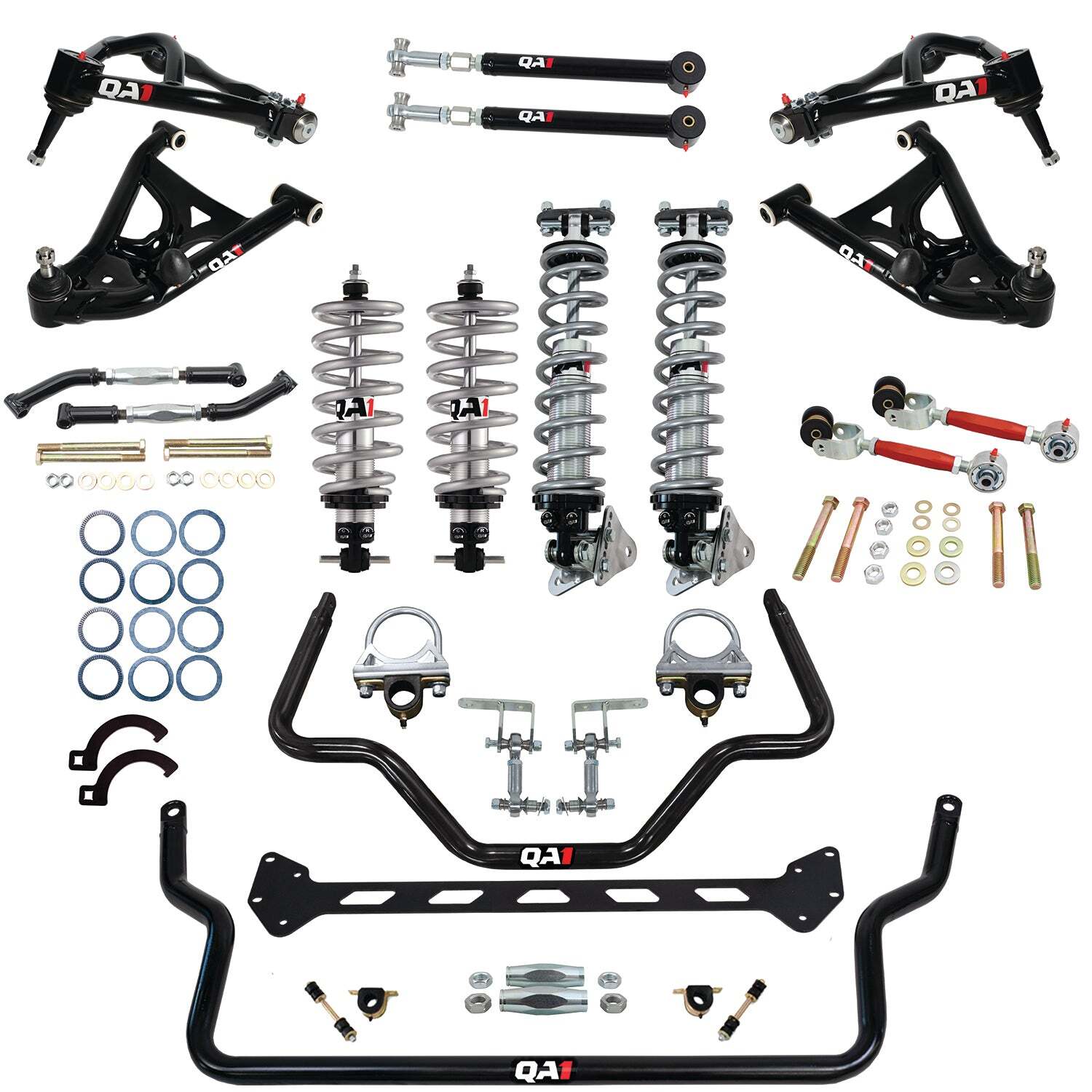 QA1 BW02-GMG1 Level 2 Big Wheel Suspension Kit for 1978-1988 GM G-Body QA1 BW02-GMG1 Level 2 Big Wheel Suspension Kit for 1978-1988 GM G-Body