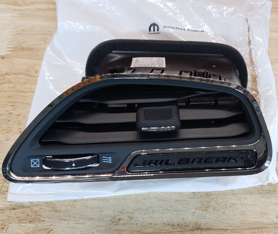 NEW 2022-2023 Dodge Challenger Hellcat Redeye JAILBREAK Pass Dash Air Vent, OEM