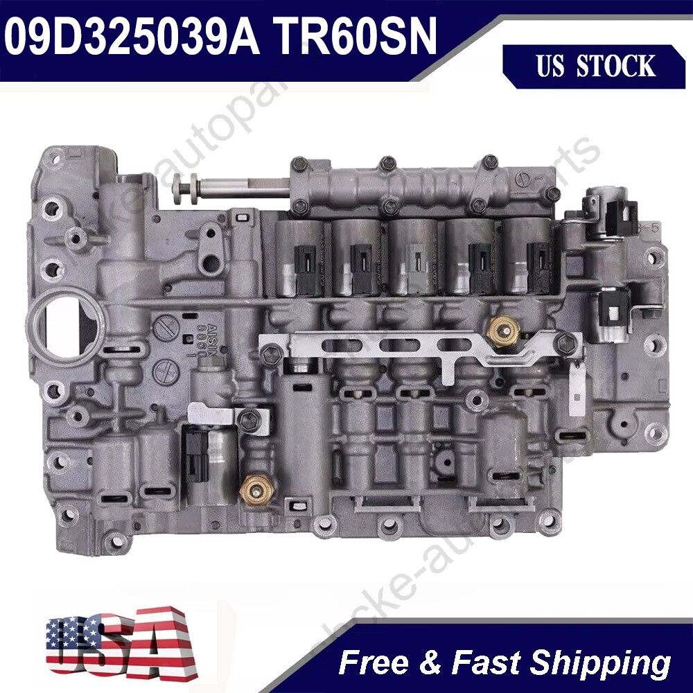 09D 09D325039A TR60SN VALVE BODY with Solenoid For Audi Q7 TOUAREG Porsche 02-11