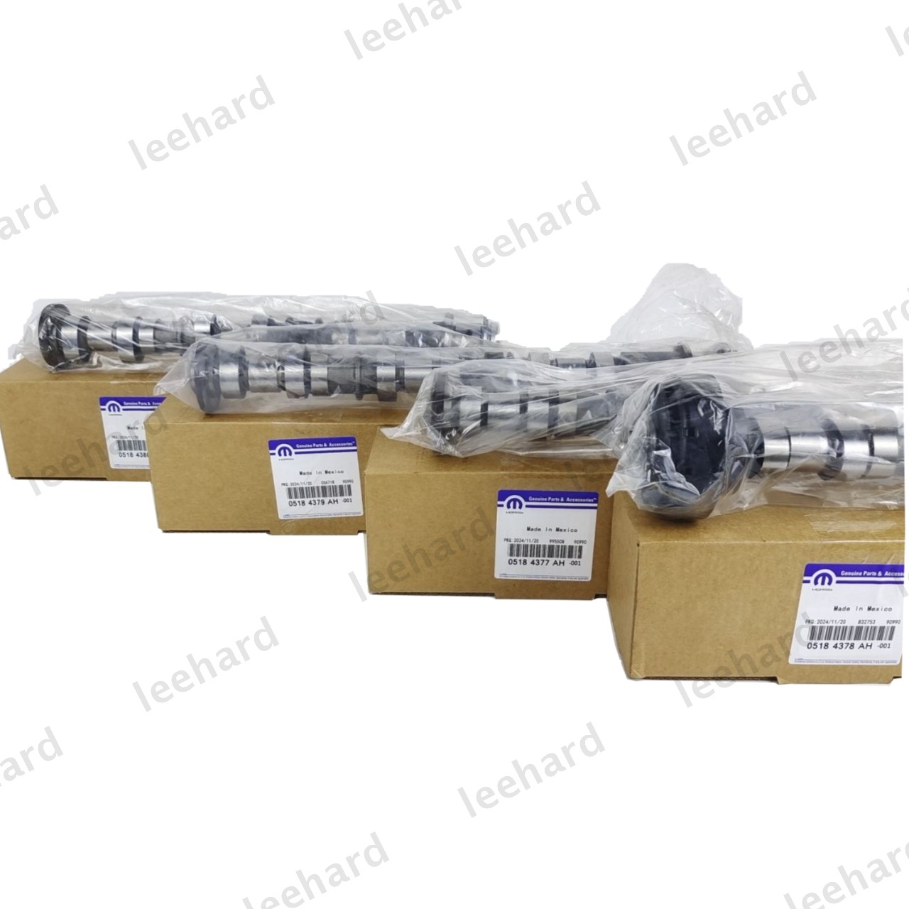 Camshafts Set of 4 For Jeep Wrangler JK 2012-2018 3.6L 5184378AH 5184380AG NEW
