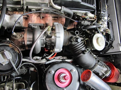 T61 Turbo Charger For 86-92 Supra MKIII 7MGTE Upgrade CT26 Bolt On +Oil Line Kit