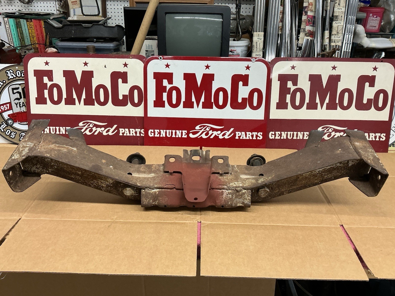 1955-1956 Ford Passenger Car Front Crossmember. Excellent Used 1955-1956 Ford Passenger Car Front Crossmember. Excellent Used