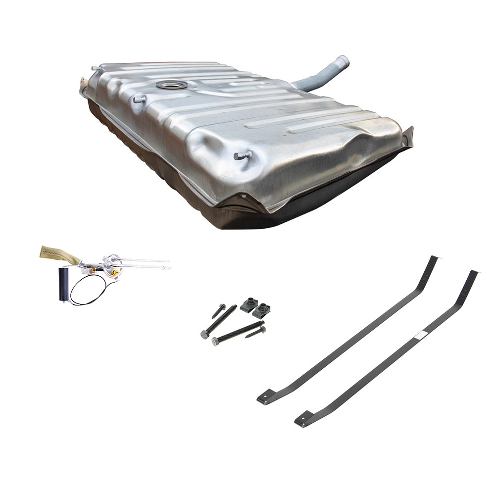 20-Gallon Gas Tank Kit W/ 3/8” Sending Unit/Return/Filler Neck Chevelle 71-72