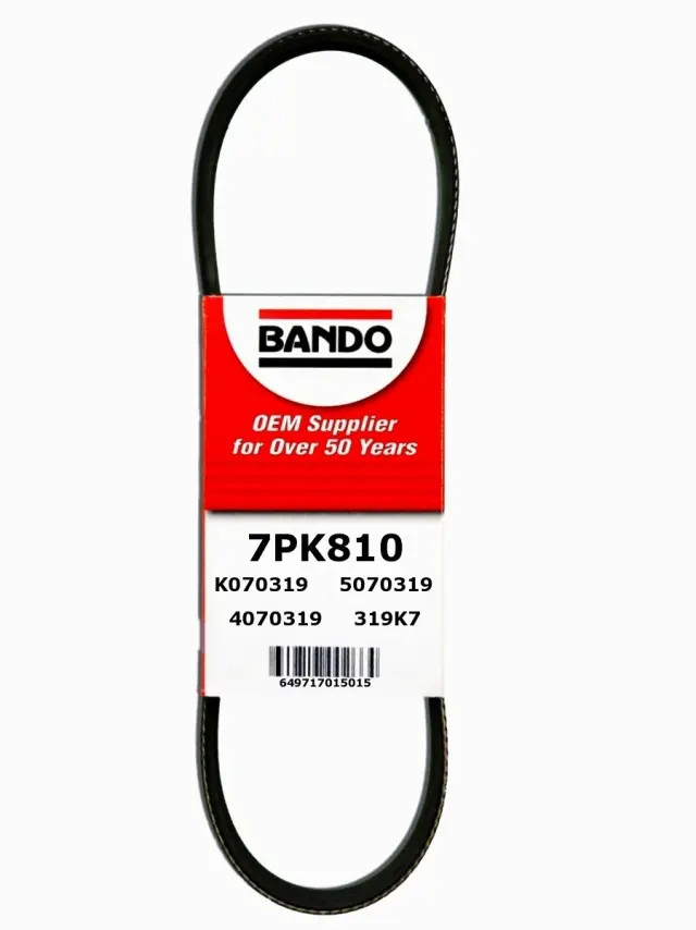 Genuine Bando Bando USA OEM Quality Serpentine Belt 7PK810