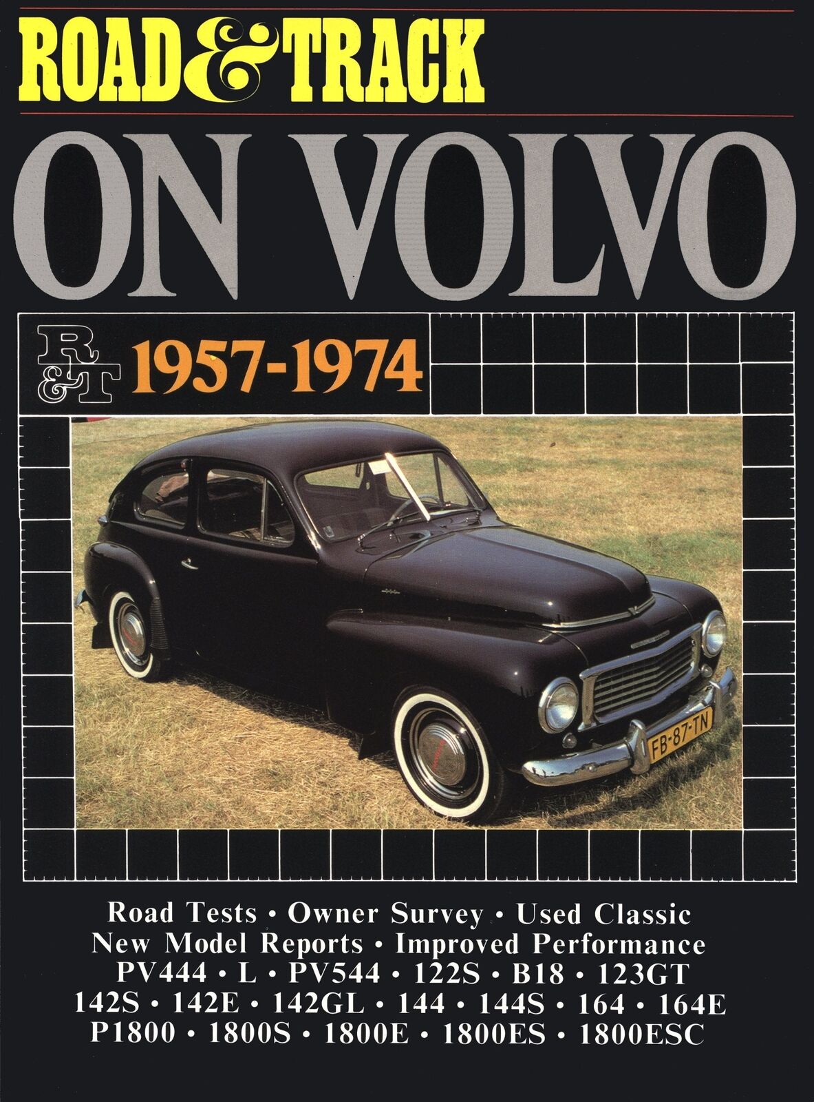 Volvo 1957-1974 Road and Track ROAD TEST BOOK
