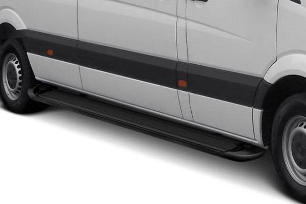 Black Horse Transporter Running Boards BK Fit 07-25 Freightliner Sprinter 2500 Black Horse Transporter Running Boards BK Fit 07-25 Freightliner Sprinter 2500
