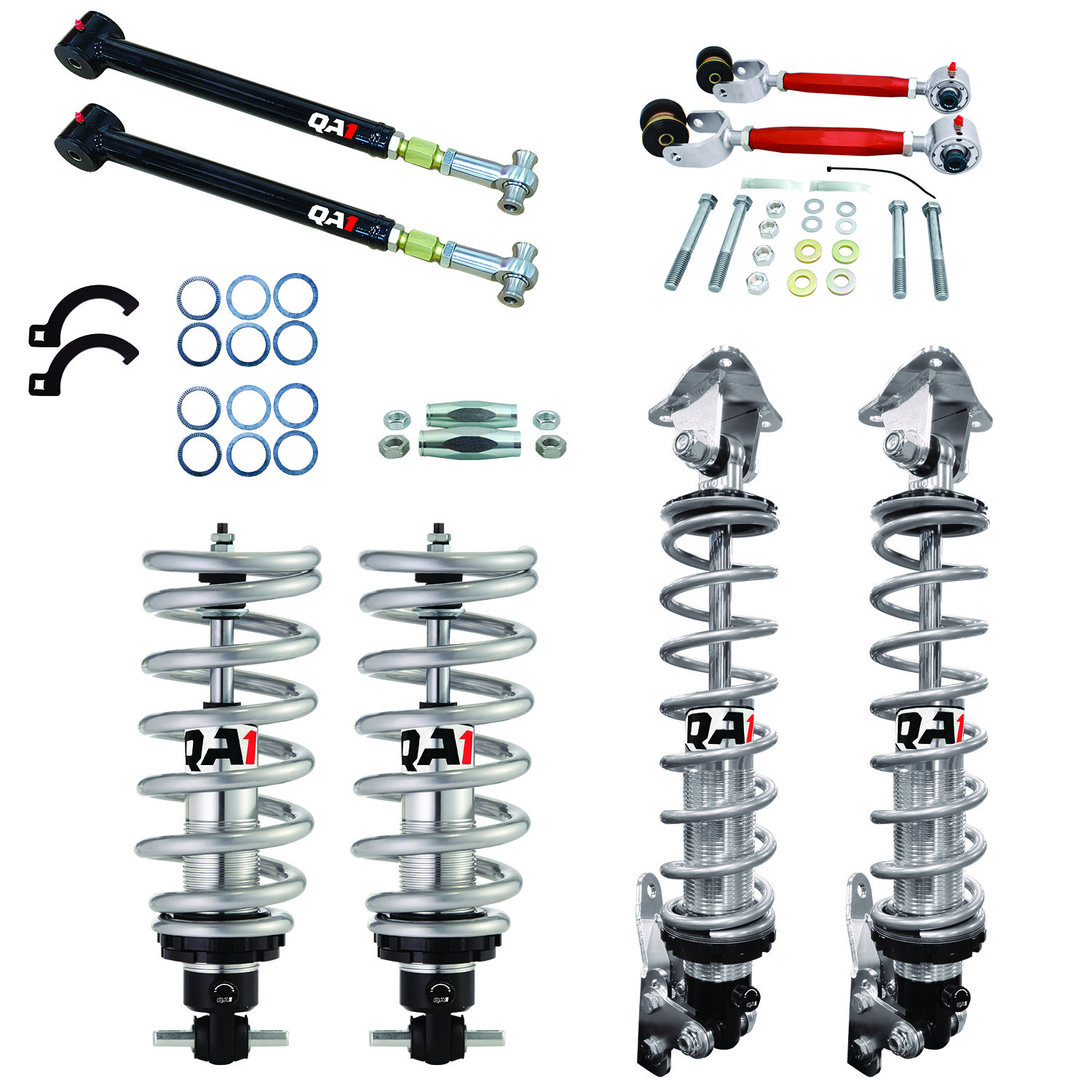 QA1 Precision Products BW01-GMB6 Level 1 Big Wheel Kit With Shocks For GM B-Body