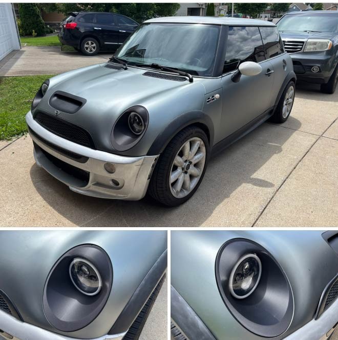 SpeedLayer Labs R53 MINI Cooper to Miata Headlight Conversion Housings