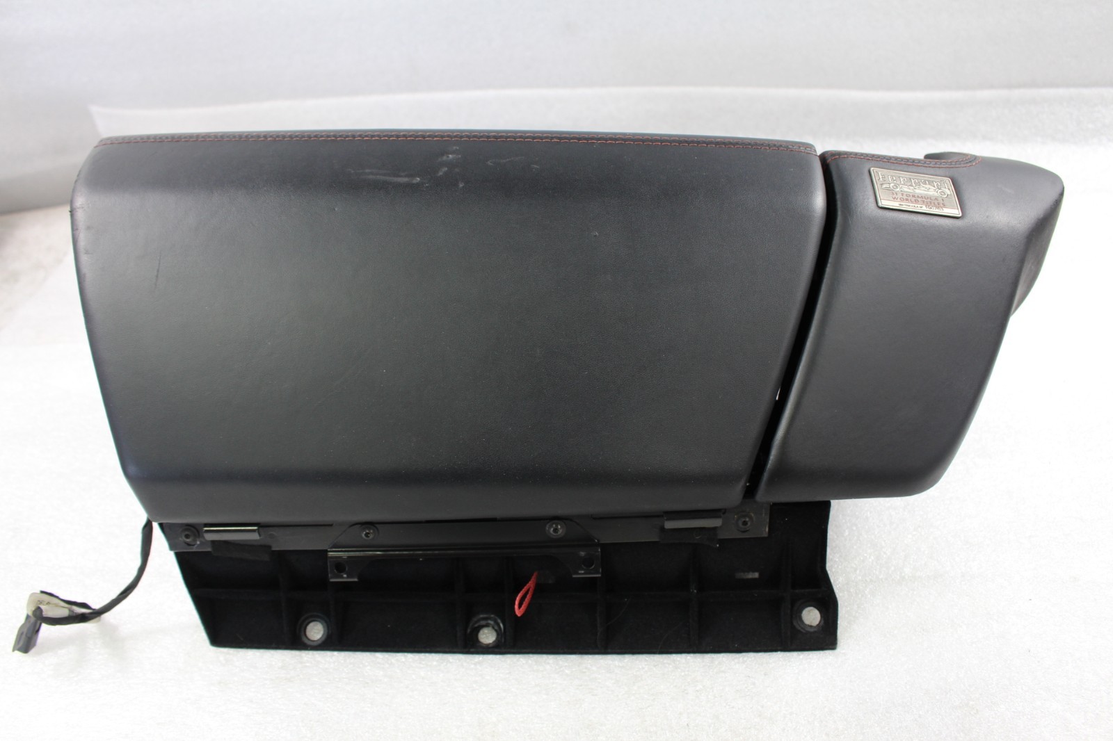 Ferrari 458 Italia, Glove Box, Black, Dented Leather, Used