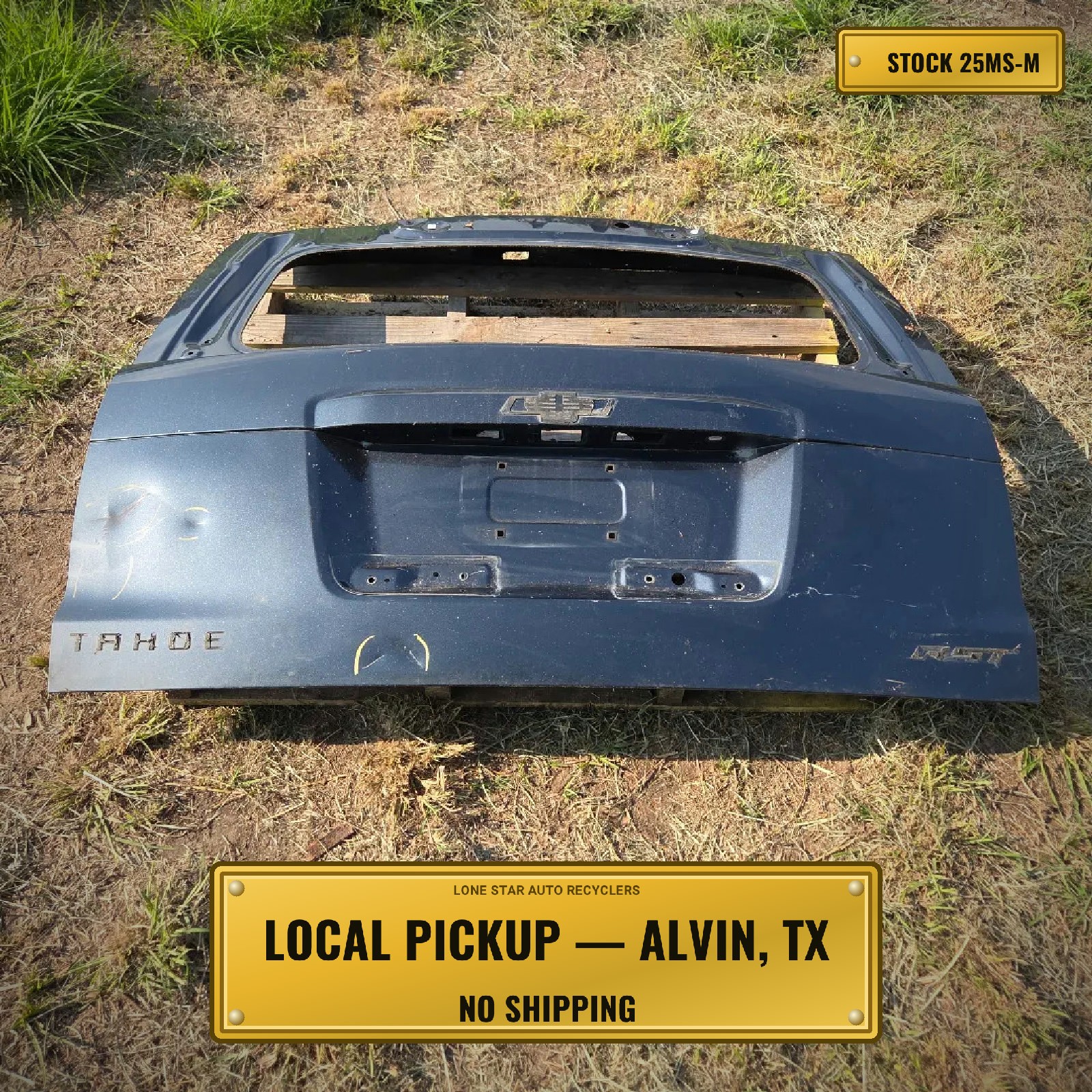 2015-2020 Chevy Tahoe Liftgate (LOCAL PICKUP, NO SHIP)