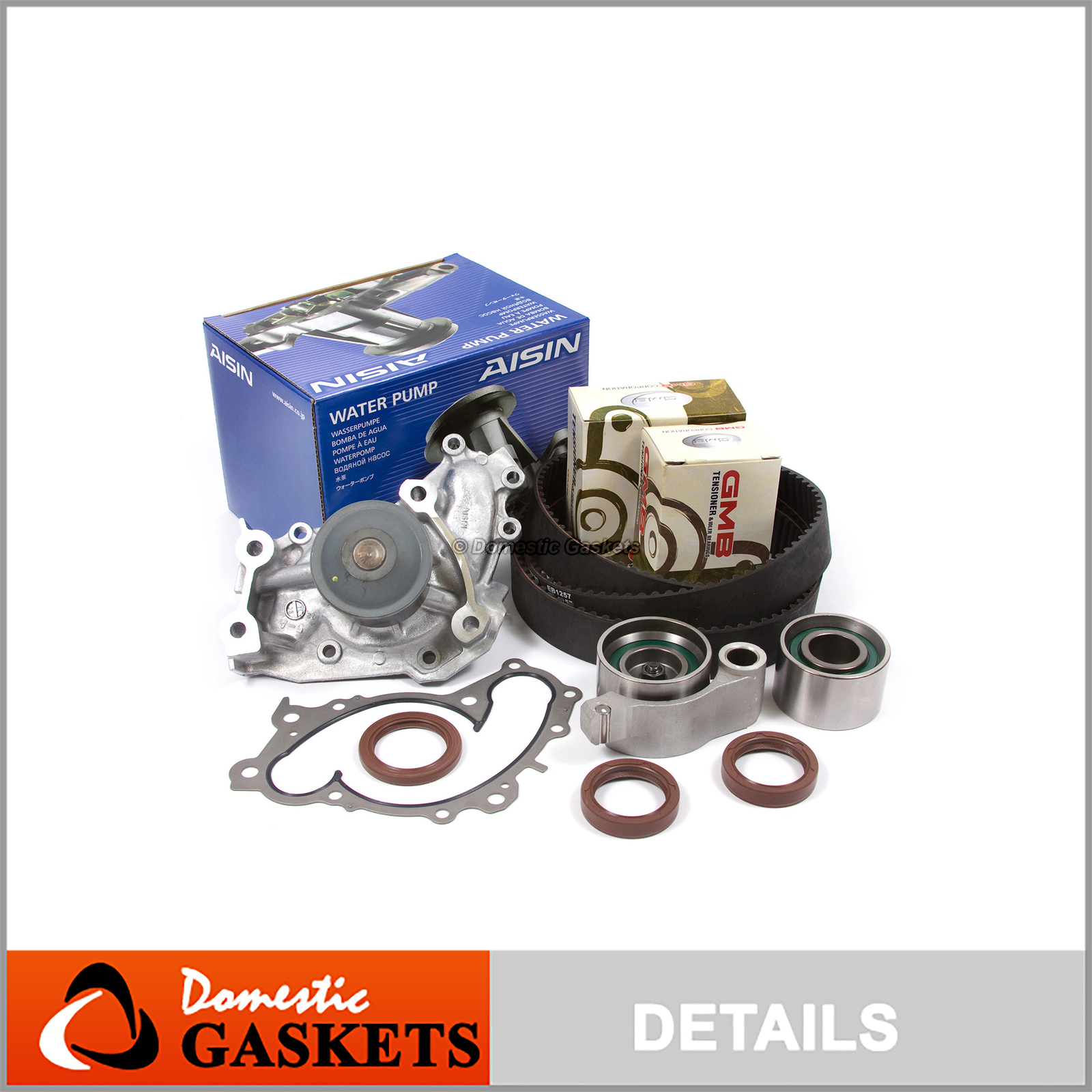 Timing Belt AISIN Water Pump Kit Fit 01-10 Toyota Lexus 3.0L 3.3L 1MZFE 3MZFE Timing Belt AISIN Water Pump Kit Fit 01-10 Toyota Lexus 3.0L 3.3L 1MZFE 3MZFE