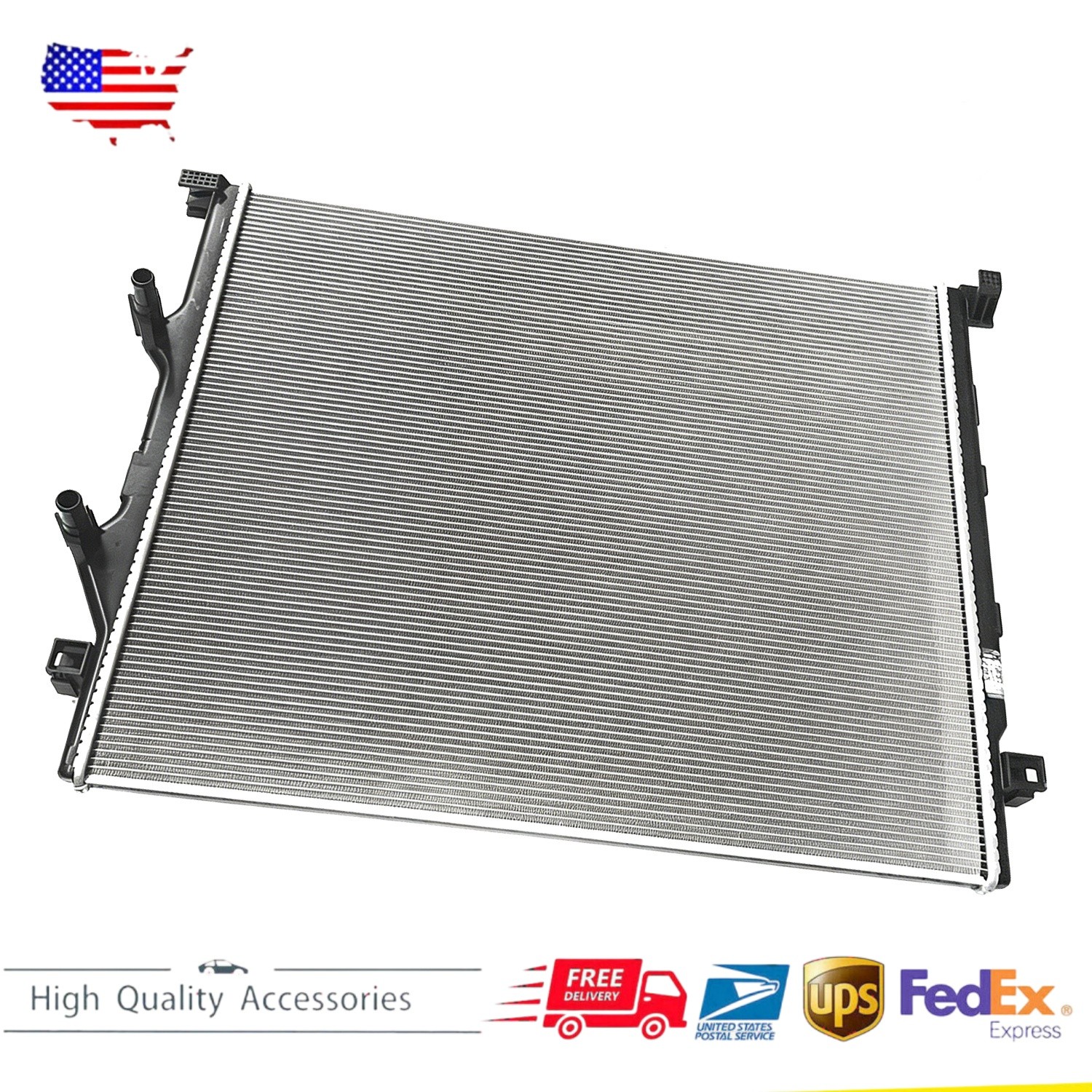 New Auxiliary Radiator 16550-F0060 For 2023-2025 Toyota Highlander 2.4L L4 - Gas