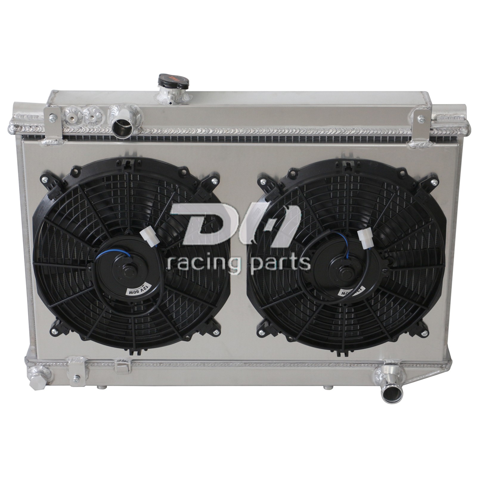For 1986-92 Toyota Supra MZ20 MZ21 MK3 MA70 7MGTE TURBO 3Row Radiator Shroud Fan