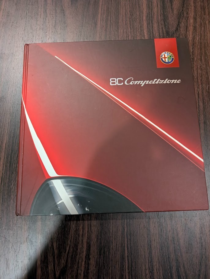 Alfa Romeo 8C Competizione Japanese Hardcover Sales Brochure Catalog Used -6