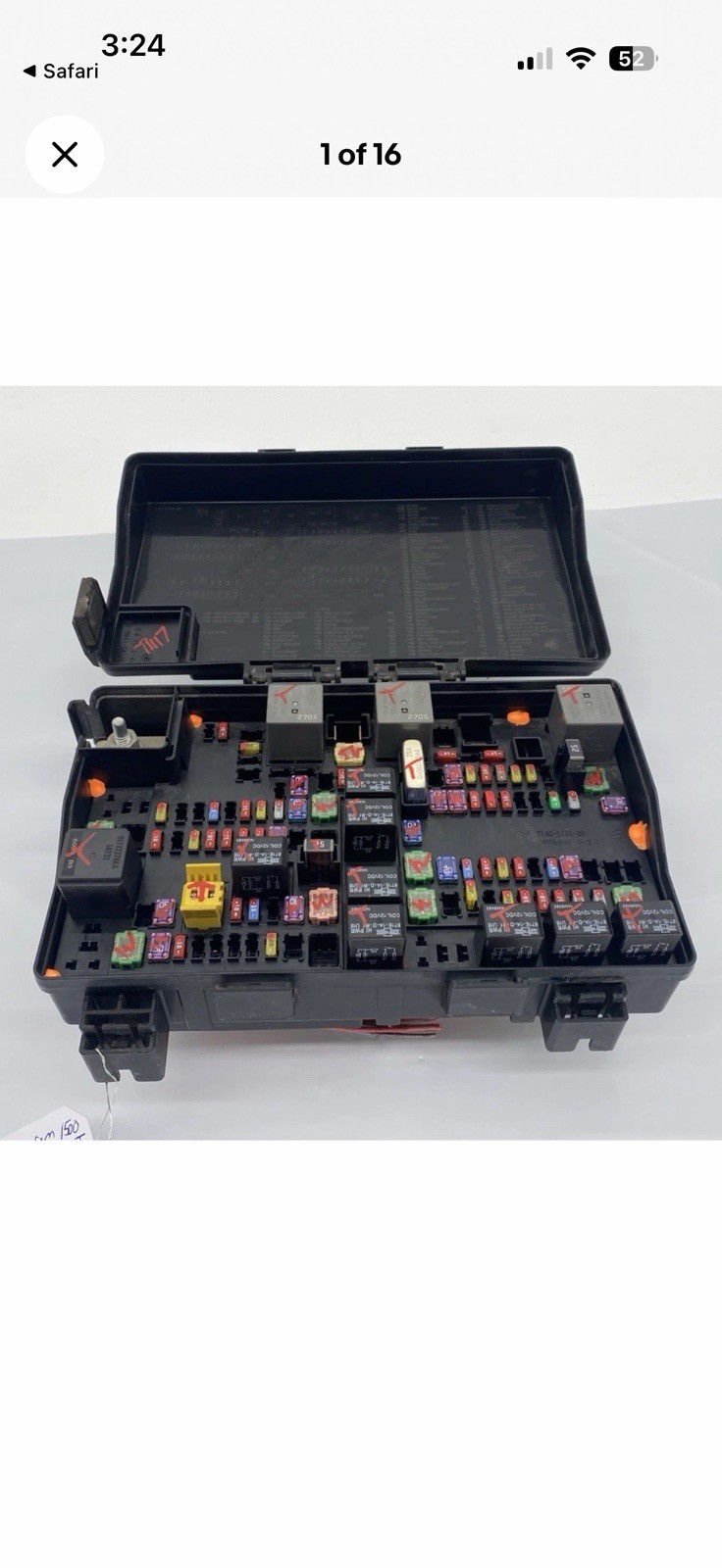 OEM 16-19 DODGE RAM 1500 TIPM POWER DISTRIBUTION CENTER 68322373AD OEM 16-19 DODGE RAM 1500 TIPM POWER DISTRIBUTION CENTER 68322373AD