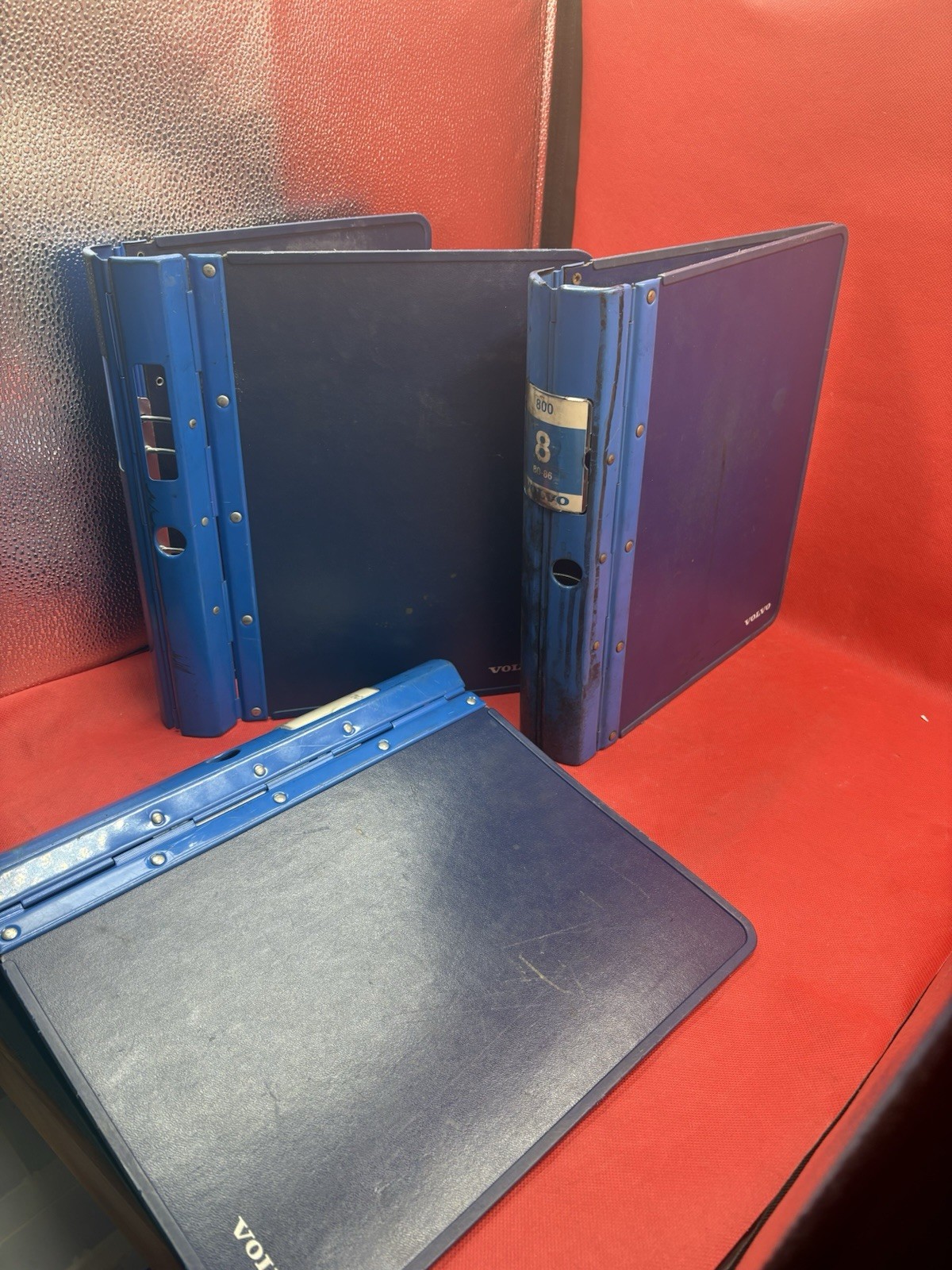 1 - Vintage Volvo Empty Binder for Factory Equipment Service and Parts Manual