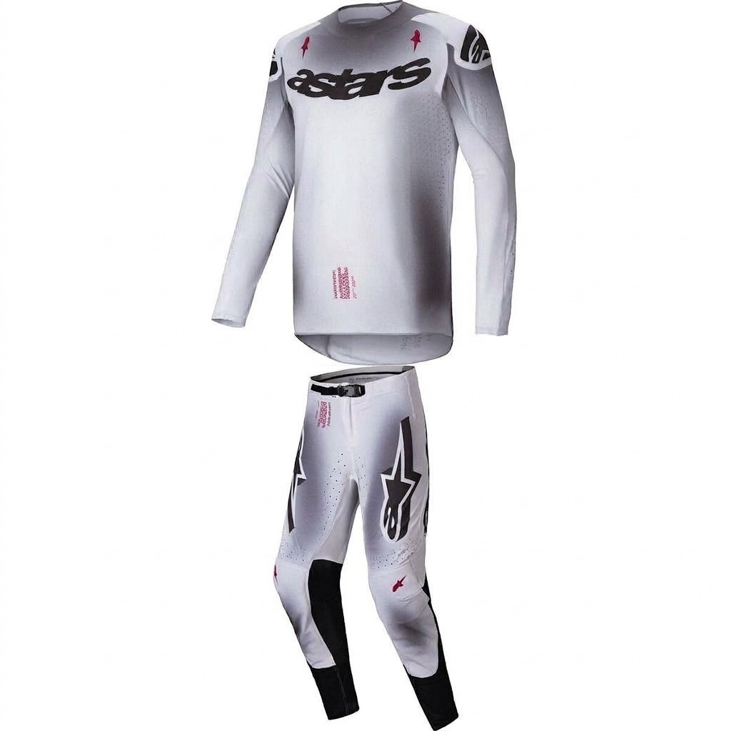 Alpinestars 2025 Adult Supertech Combo - Maker - Silver/Black