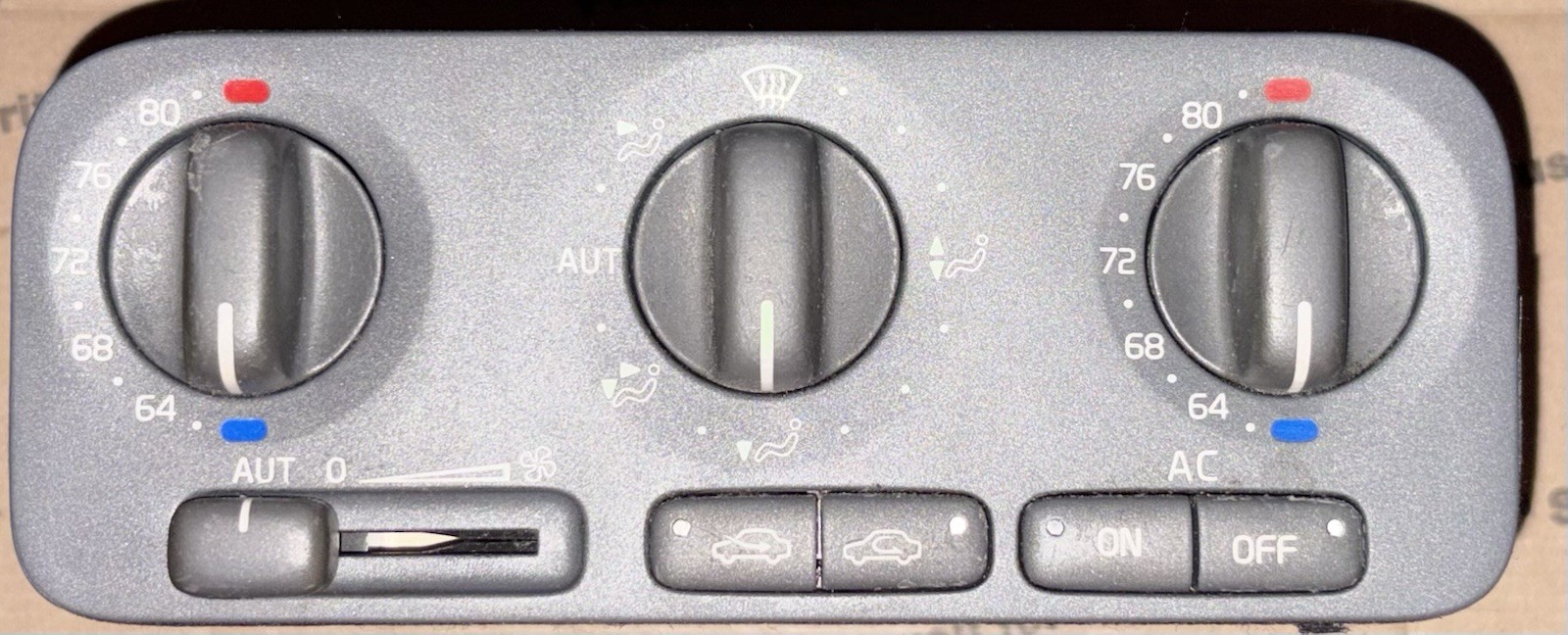 1998-2004 Volvo S70 V70 C70 AC Heater Automatic Climate Control Unit OEM 9171800
