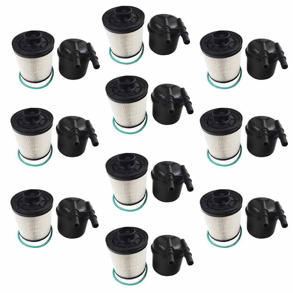 10X for 2011-2016 Ford 6.7 Liter Powerstroke FD4615 Fuel Filters 2011-2016