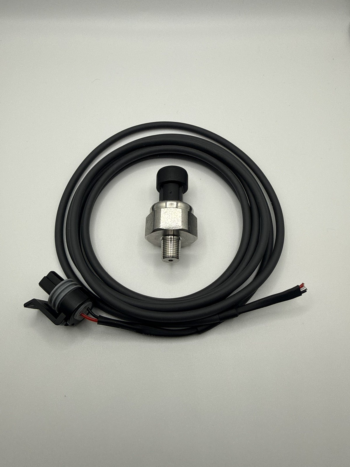 Universal Stainless Steel Oil Fuel Pressure Sensor 1/8 NPT with connector 150psi