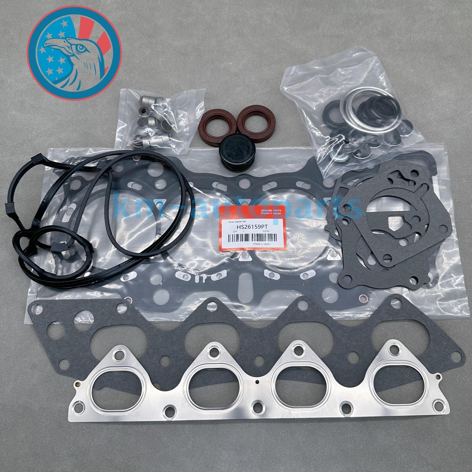 OEM MLS Head Gasket Set For 97-01 Honda CR-V 2.0 DOHC 16V B20B4 B20Z2