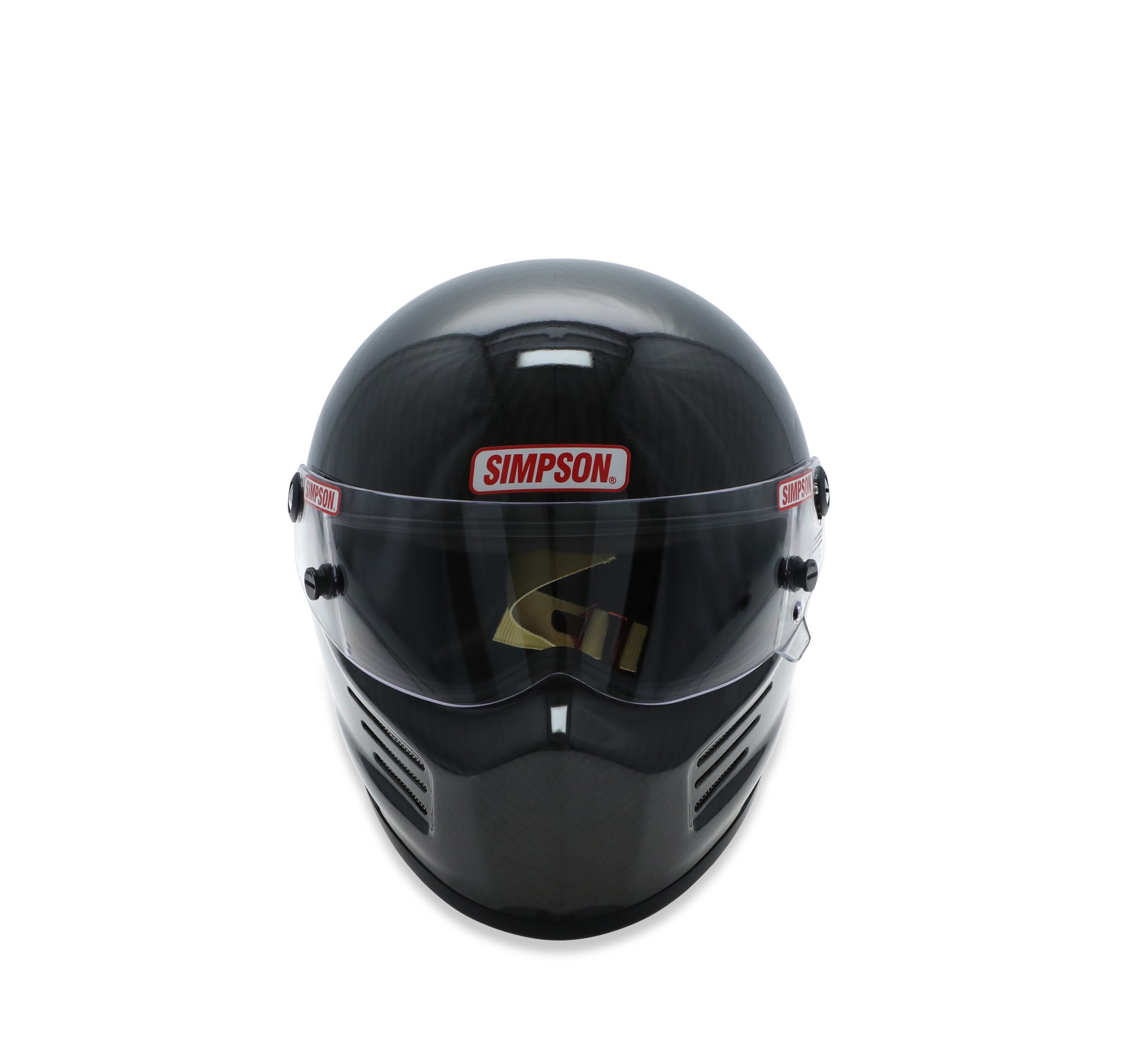 Simpson Safety 720002C Bandit Medium Racing Helmet Carbon Fiber