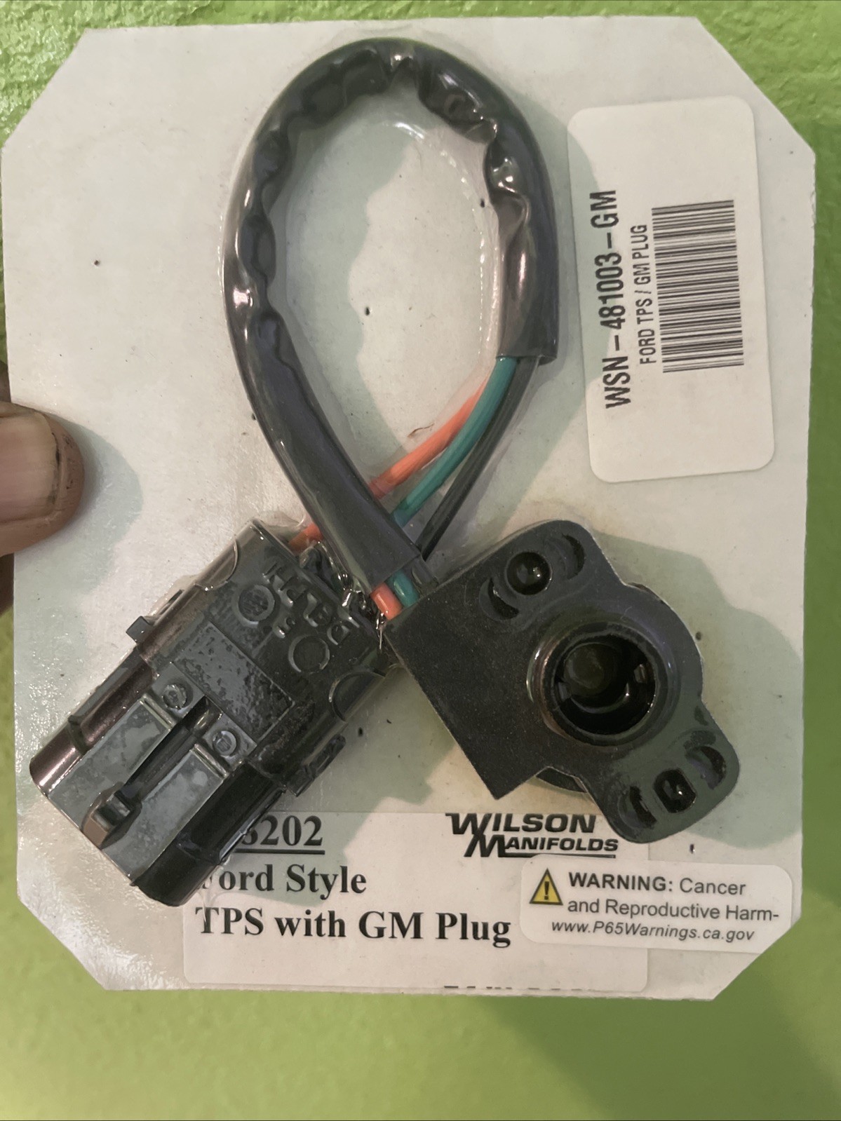 Throttle Position Sensor Wilson Manifolds 481003 GM - Ford 488202 BBK Mustang Throttle Position Sensor Wilson Manifolds 481003 GM - Ford 488202 BBK Mustang