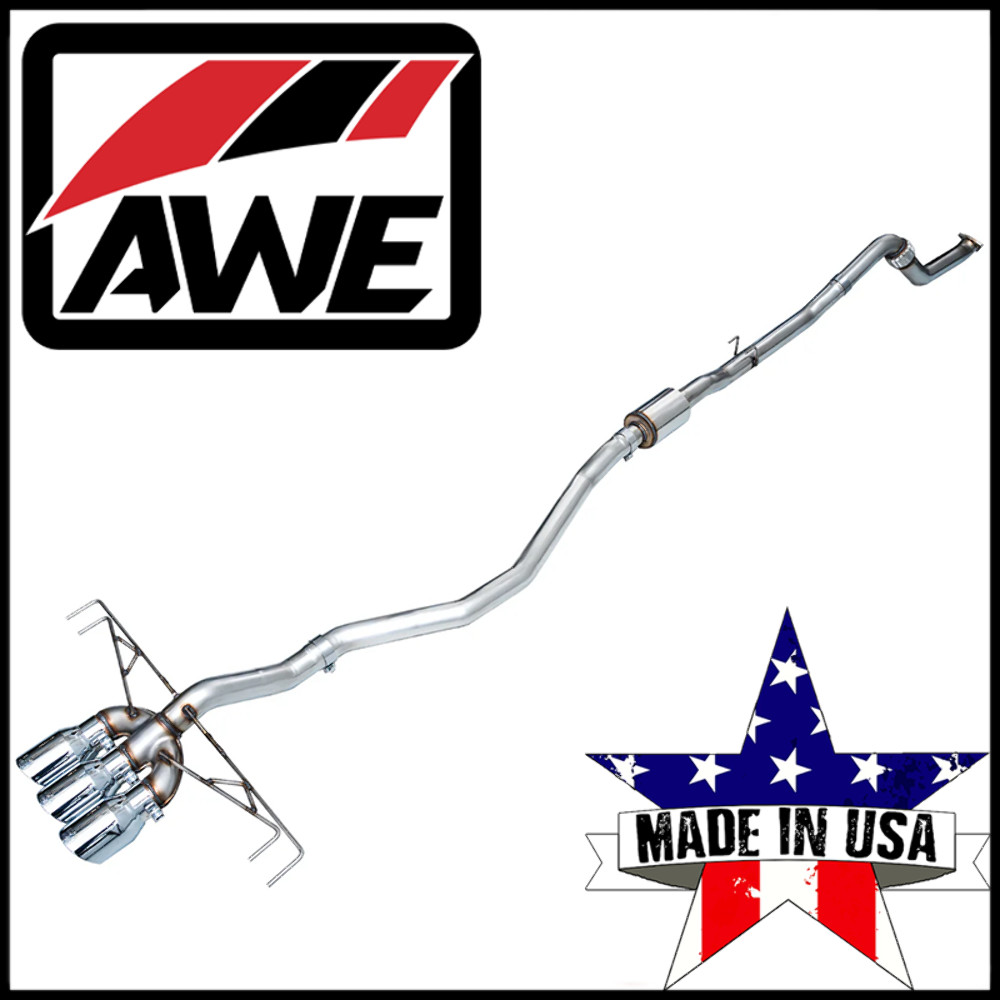 AWE Tuning Track Cat-Back Exhaust System fits 2023-2025 Honda Civic Type R 2.0L AWE Tuning Track Cat-Back Exhaust System fits 2023-2025 Honda Civic Type R 2.0L