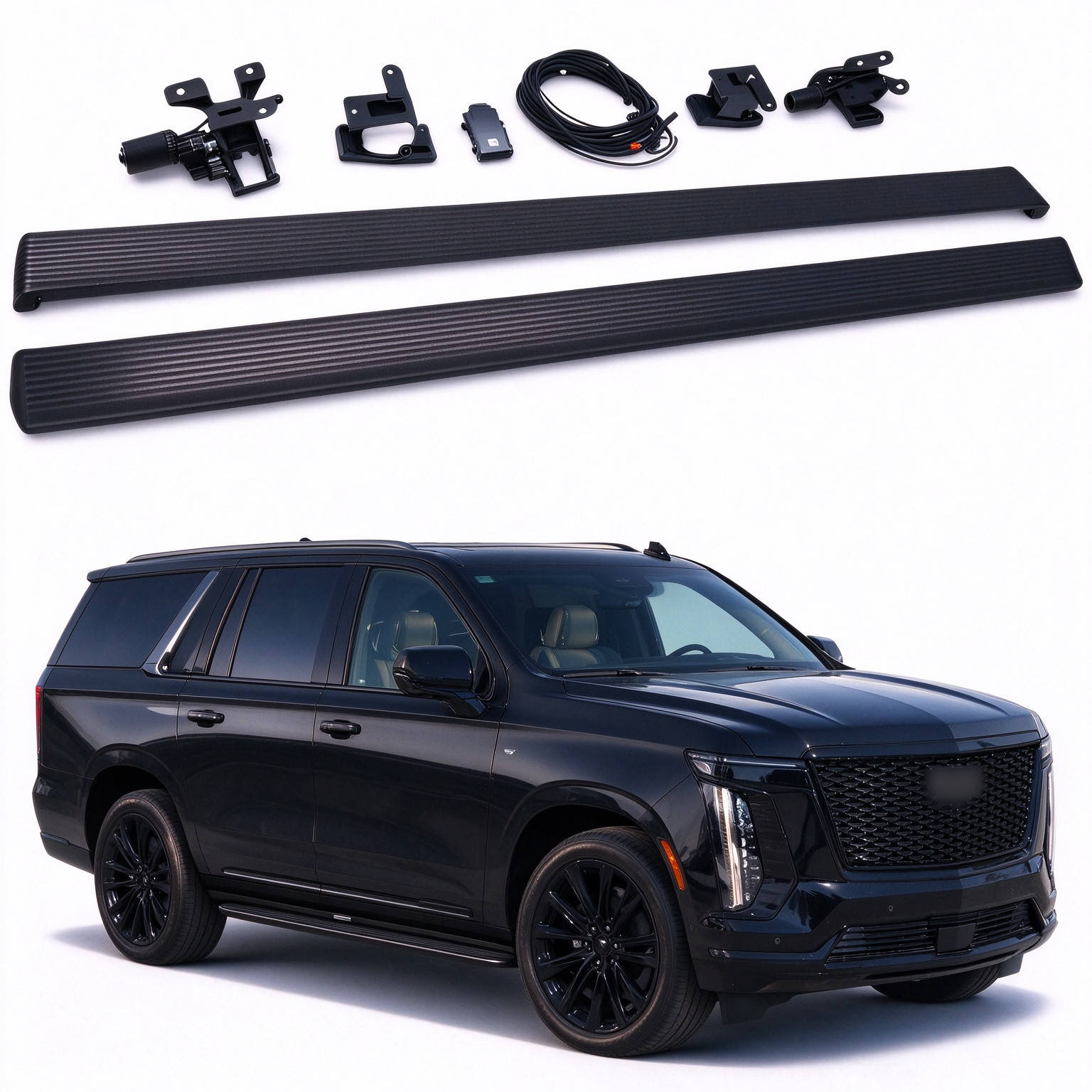 Deployable Power Electric Running Board Side Step Fit Cadillac Escalade 2025-27 Deployable Power Electric Running Board Side Step Fit Cadillac Escalade 2025-27