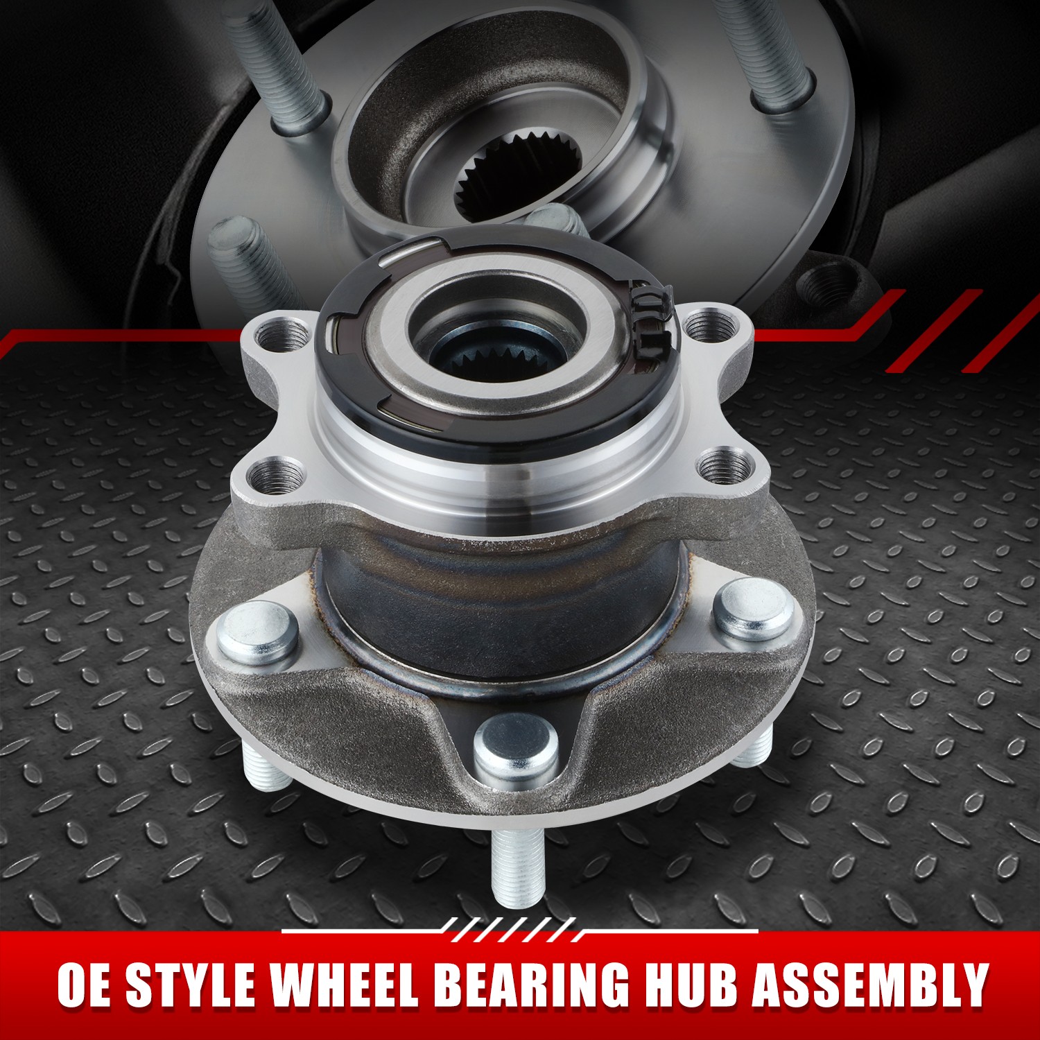 FOR 13-20 MITSUBISHI OUTLANDER RVR REAR LEFT/RIGHT WHEEL BEARING & HUB ASSEMBLY FOR 13-20 MITSUBISHI OUTLANDER RVR REAR LEFT/RIGHT WHEEL BEARING & HUB ASSEMBLY